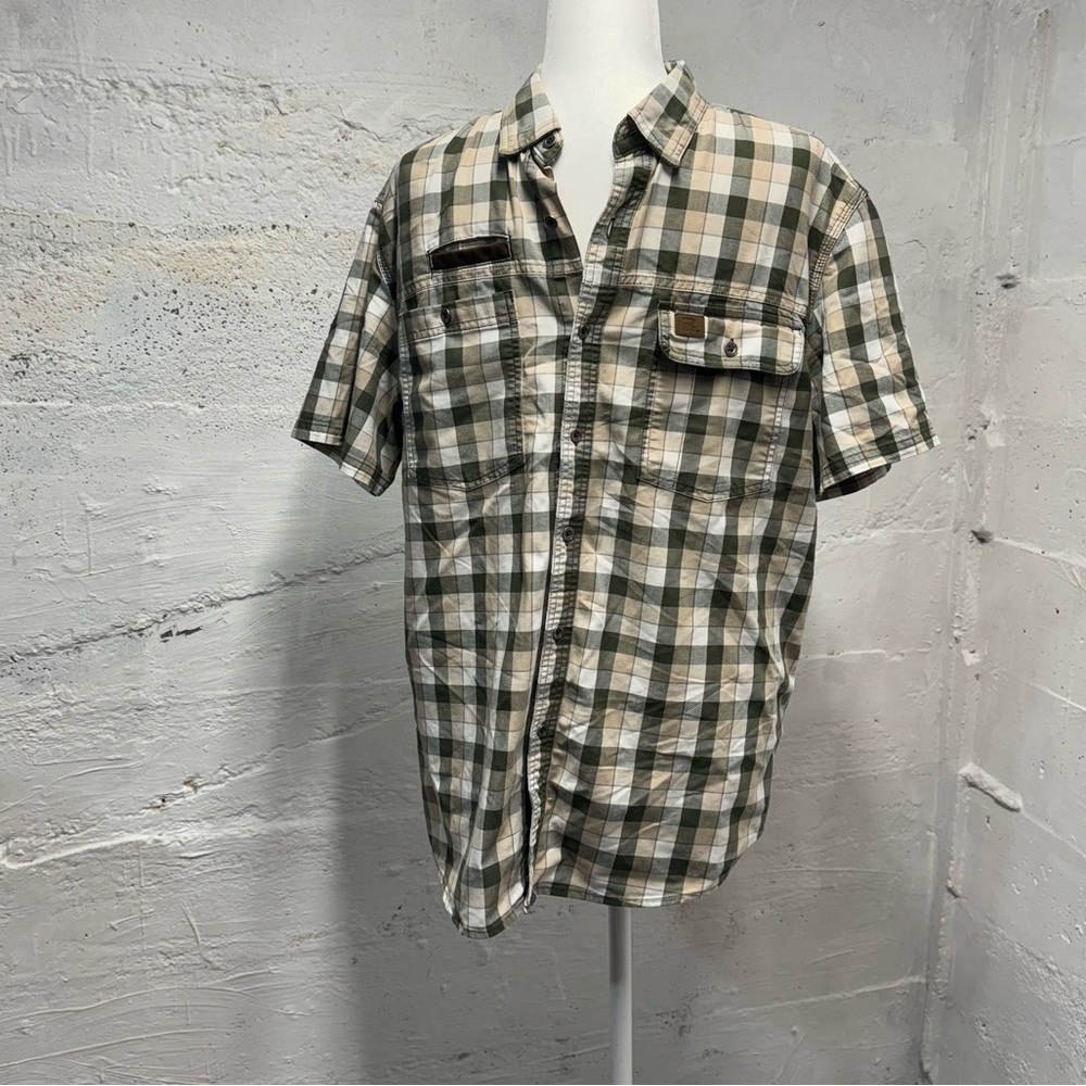 Wrangler Riggs Workwear vented back button up
